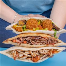 Beef & Lamb shawarma Wrap